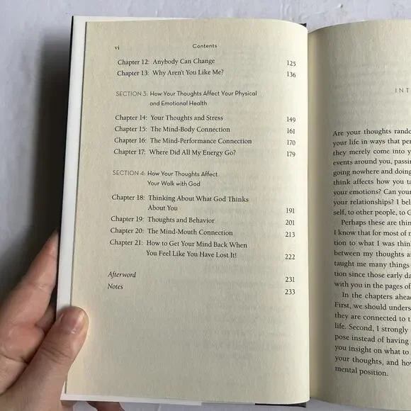 The Mind Connection How the Thoughts You Choose Affect Your Mood Behavior Book - Picture 6 of 11